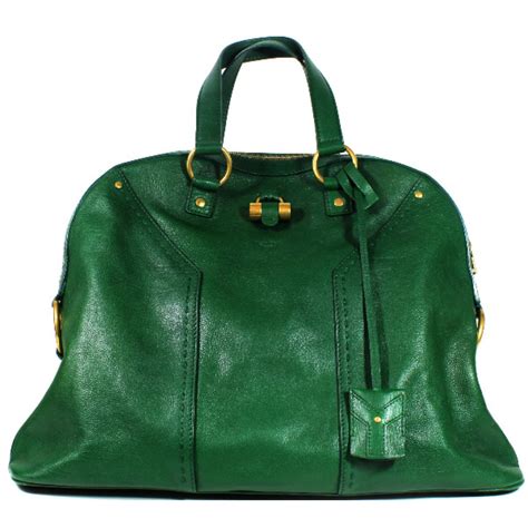 green saint laurent bag|saint laurent green handbags.